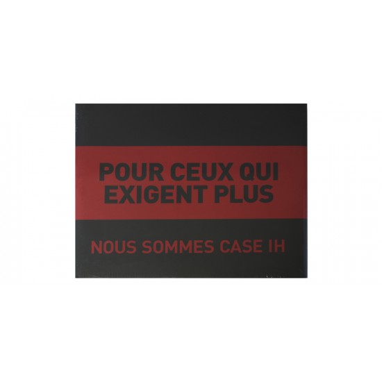 Pour ceux qui exige plus Nous sommes Case IH