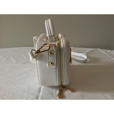 Petit sac à main blanc