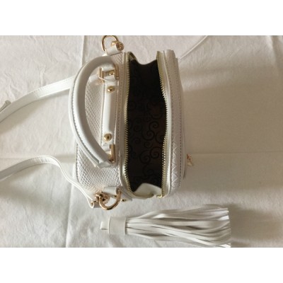 Petit sac à main blanc