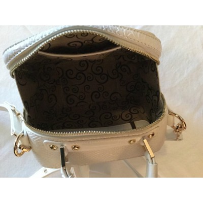 Petit sac à main blanc