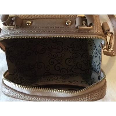 Petit sac à main beige