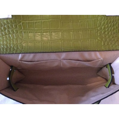 Pochette à ganse - Verte