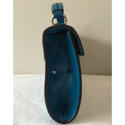 Pochette à ganse - Bleue