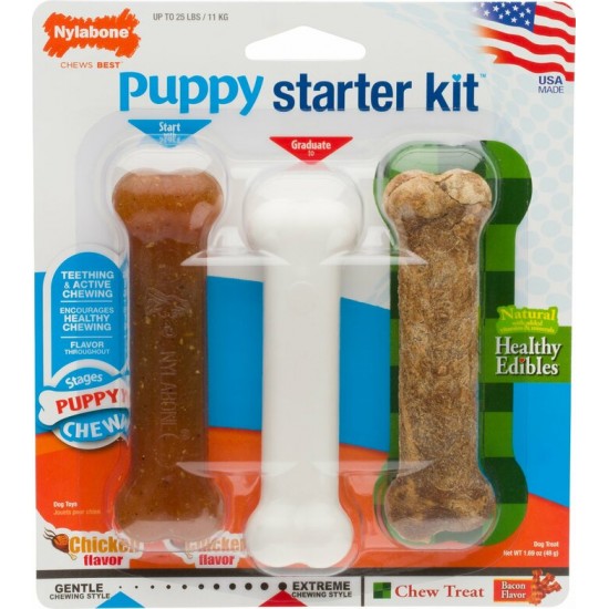 Nylabone kit de démarrage pour chiot