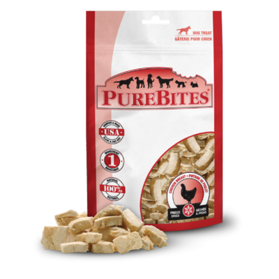 Purebites Gâterie poitrine de poulet séchée à...