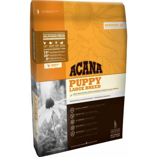 Acana Heritage Puppy Large Bread 25 lb