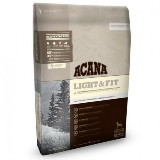 Acana Heritage Light & Fit 25  lb