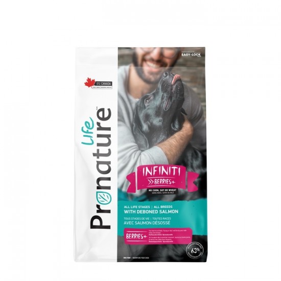 Pronature Life Chien Infiniti Berries Saumon 25 lb