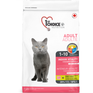 1st Choice Intérieur  Vitalité Adulte 2.72kg