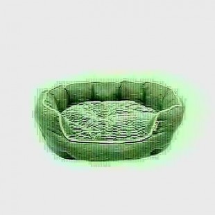 BUD'Z CHIEN LIT ROND REBORDS ÉLEVÉS DELUXE SMALL