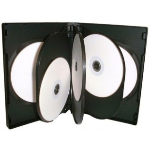 Boîtier CD/DVD 8X (Paquet de 5)