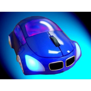 Souris M-Coupe Bleu