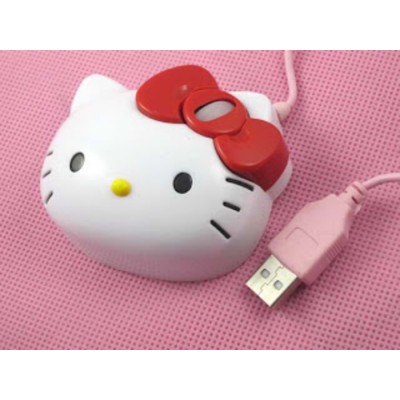 Souris Hello Kitty Rouge