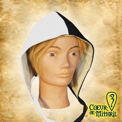 Bonnet Médiéval pour GN bicolore