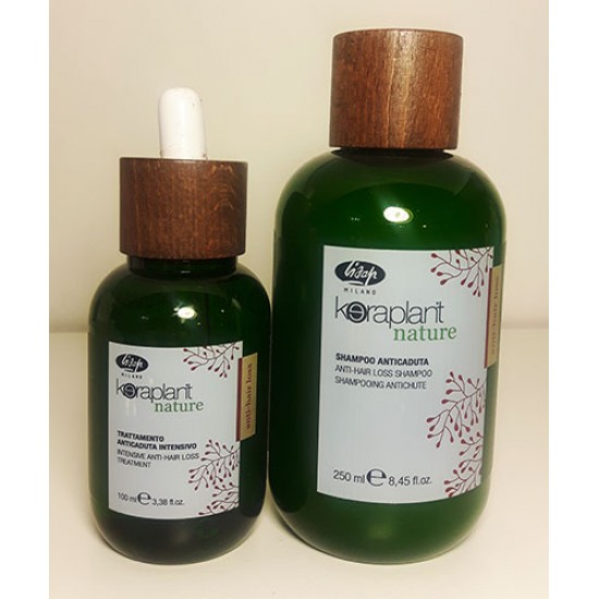 Lisap keraplant nature duo shampooing et traitement anti-chute intensif