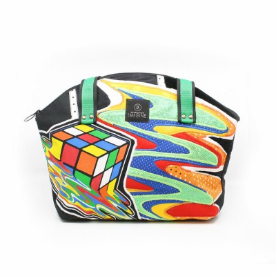 BOURSE ÉCLATÉE | Sac à main pour fan de Cube...