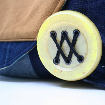 Chipie | Sac à bandoulière tout-aller à partir de pantalon de jeans et laine bouillie