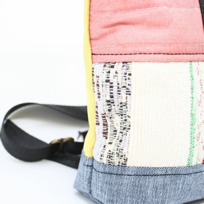 La Mini | Petit sac à main en catalogne et jeans récupéré parfaite pour l'été