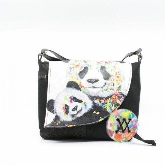 Chipie Panda | Collaboration avec l'artiste peintre Art'vey
