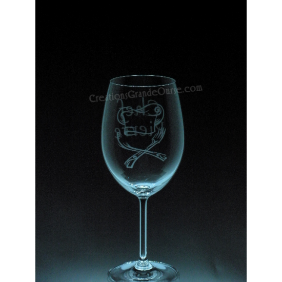 ART-GAS-PERSO-Chef personnalisé nom - 1 verre - prix basé sur le verre à vin 20oz
