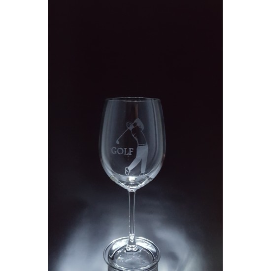SPO-Golfeur homme - 1 verre - prix basé sur le verre à vin 20oz