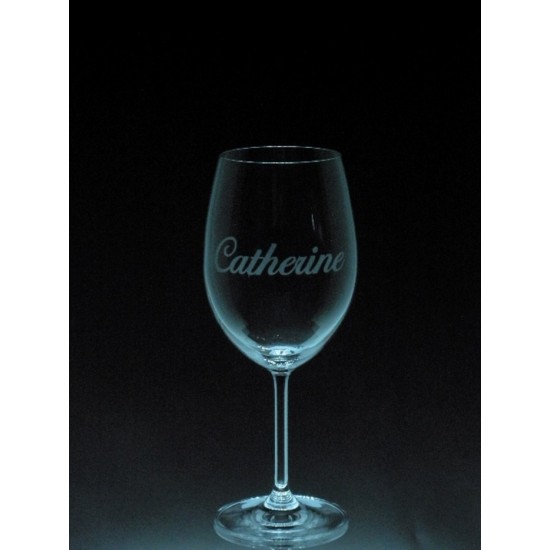 MES-NOM-  Prénom avec type d'écriture NICHOLAS, 1 verre à vin - prix basé sur le verre à vin 20oz