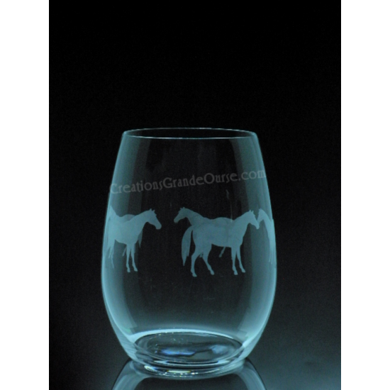 ANI-CV-Cheval étalon X 5 - 1 verre