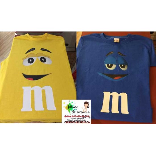 t-shirt bonbon mm 4252