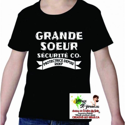 chandail grande soeur