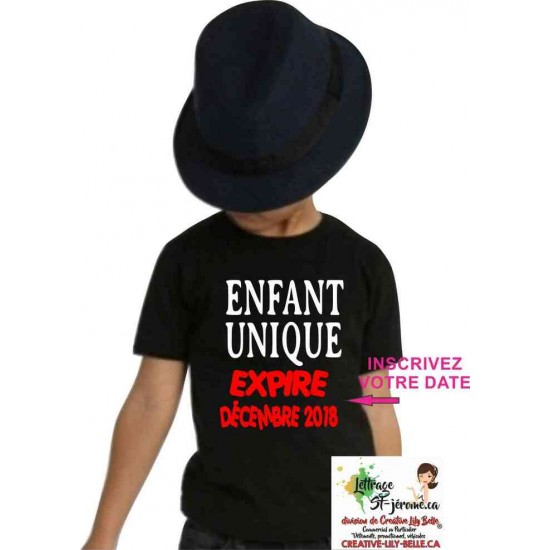 ENFANT UNIQUE 3443