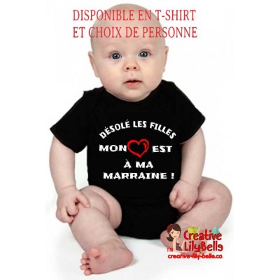 DESOLE FILLE COEUR A (VOTRE CHOIX) 3444