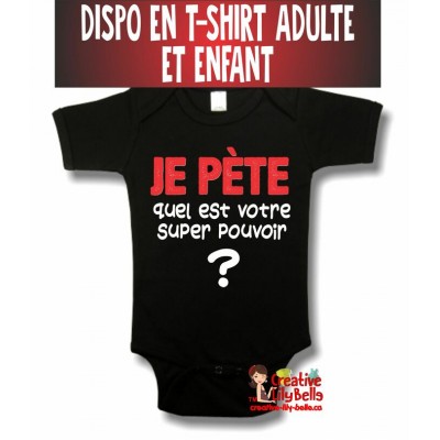 JE PÈTE ENFANT CC3458