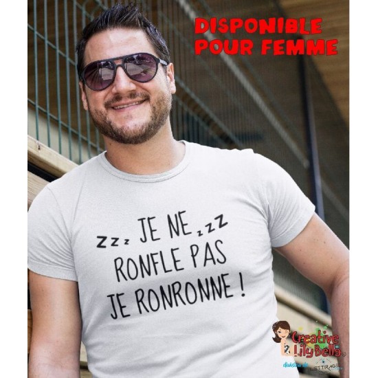 je ronfle pas je ronronne ts4367