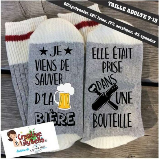 SAUVER BIÈRE PRISE BOUTEILLE  BAS79