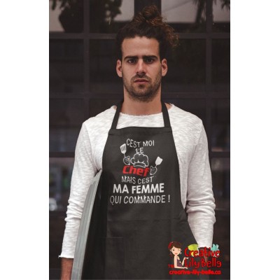 TABLIER C'EST MOI LE CHEF TB14