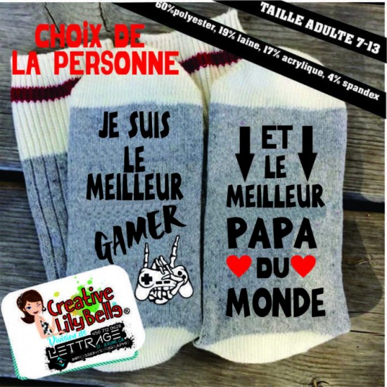 BAS MEILLEUR (votre choix)  GAMER DU MONDE Bas104