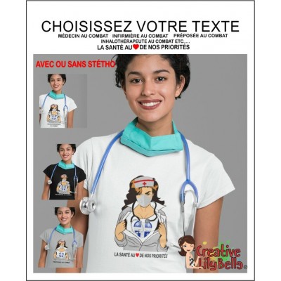 SUPERHEROS SANTE INFIRMIERE PREPOSE...