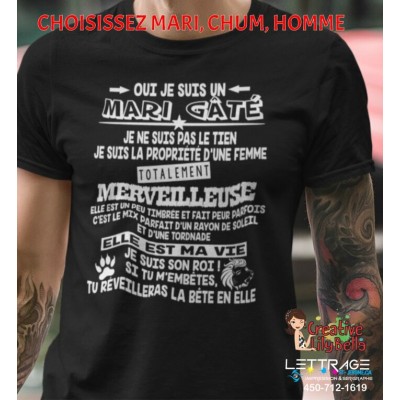 HOMME CHUM MARI GÂTÉ TS4478