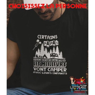 T-SHIRT MEILLEURS VONT CAMPER TS4535