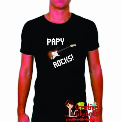 tshirt-papy-rocks-blanc