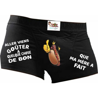 BOXER  CE QUE MA MERE A FAIT SAUCISSE B85