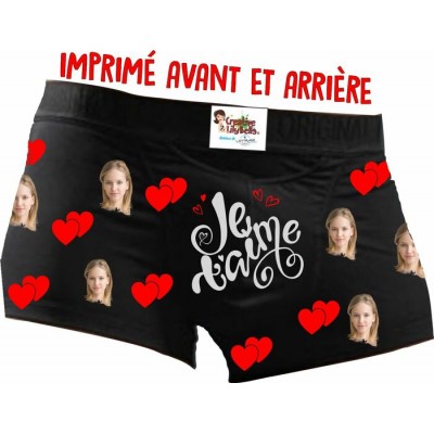 boxer ma photo coeur -je taime photo visage coeur ...
