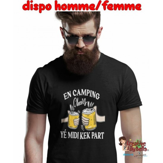 en camping yé midi kek part bière ts4572