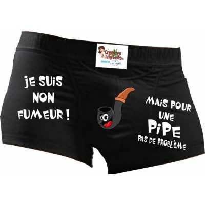 boxer non fumeur pipe pas de problème b105