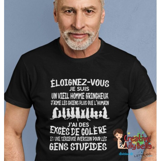 T-SHIRT-AIME-CHIEN-AVERSION-GENS-STUPIDE-TS4720