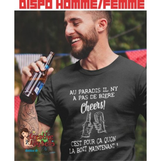 T-SHIRT-PAS-BIERE-PARADIS-TS4660