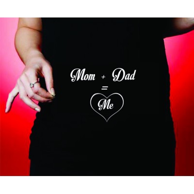 CHANDAIL DE MATERNITÉ mom+dad=me 135