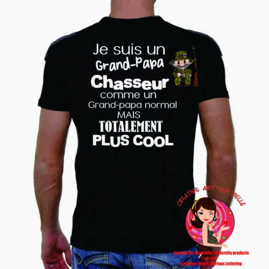 T-SHIRT GRAND-PAPA CHASSEUR 4077