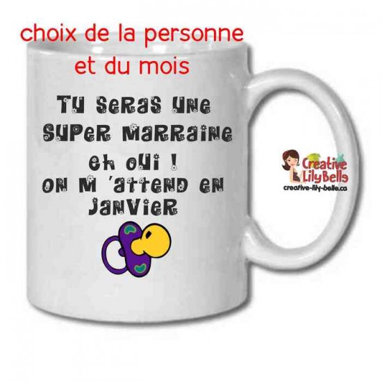 SUPER MARRAINE TASSE M7