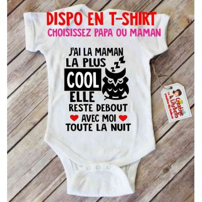 CACHE-COUCHE MAMAN PAPA COOL 3137